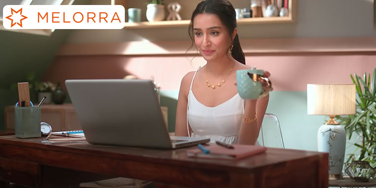 Melorra redefines the perception around gold jewellery with its new campaign #NoOccasionOccasion featuring with Shraddha Kapoor