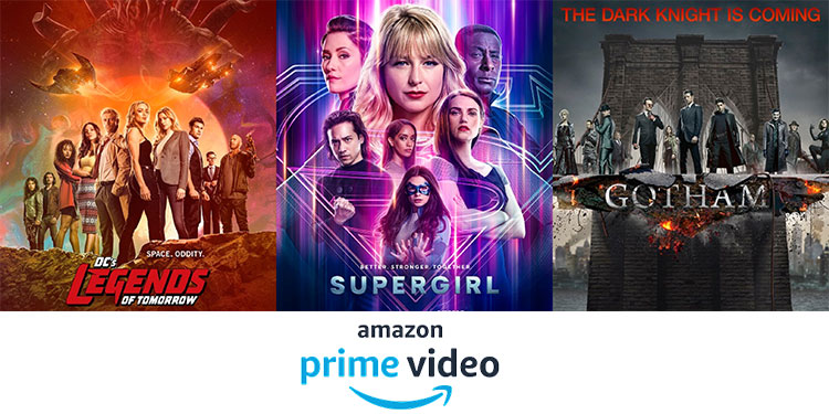 Amazon Prime Video acquires Streaming Rights for new DC Comic Titles