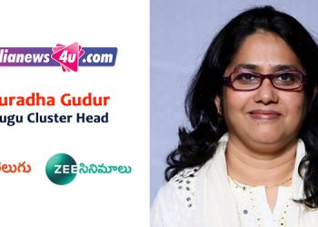 Anuradha Gudur, Telugu Cluster Head, Zee Telugu & Zee Cinemalu