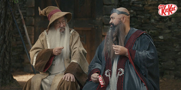 Michael Caton adds some wizard magic to our breaks in latest KITKAT campaign via Wunderman Thompson Australia