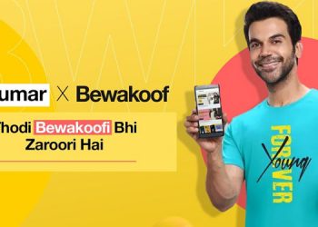 Youth brand Bewakoof.com onboards Rajkummar Rao to promote the brand across all digital platforms