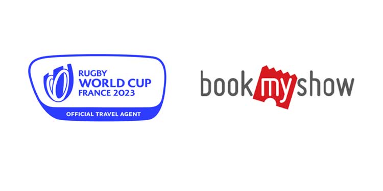 Rugby World Cup France 2023 appoints BookMyShow as the Official Travel Agent in India