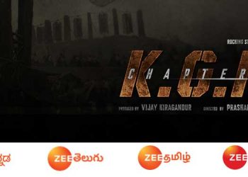 Zee South cluster channels secure the satellite rights of KGF Chapter 2 from Hombale Films