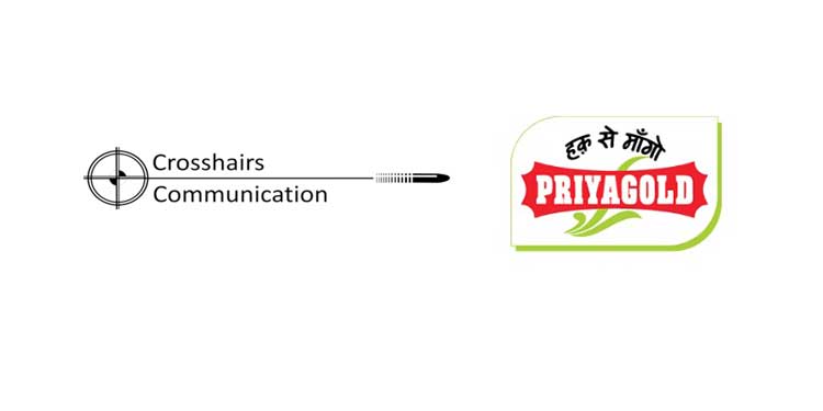 Crosshairs Communication bags Social Media mandate for Priyagold