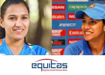 Equitas Small Finance Bank announces Rani Rampal and Smriti Mandhana as the brand ambassadors