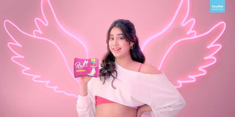 Janhvi Kapoor to be the new face of feminine hygiene brand Paree Sanitary Pads