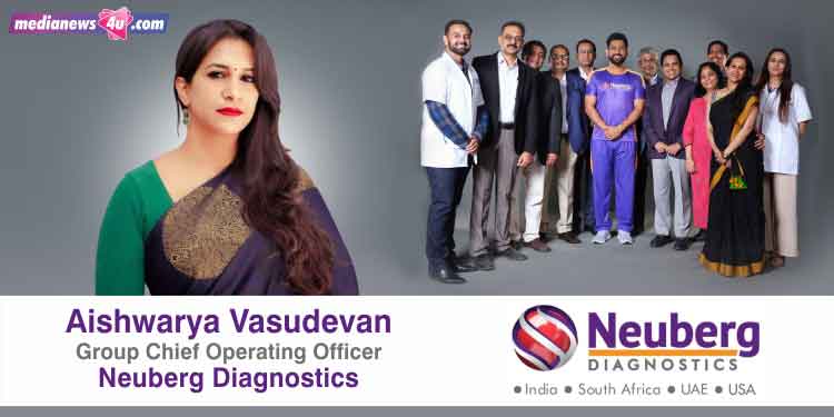 Our campaign with MS Dhoni will also educate the public on the importance of preventive healthcare and available diagnostic services: Aishwarya Vasudevan, Neuberg Diagnostics