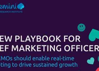 Three quarters of CMOs are now responsible for contributing to business growth and the use of data and technology: Capgemini research