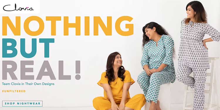 Clovia Launches Nothing but Real Campaign featuring the Leadership Team