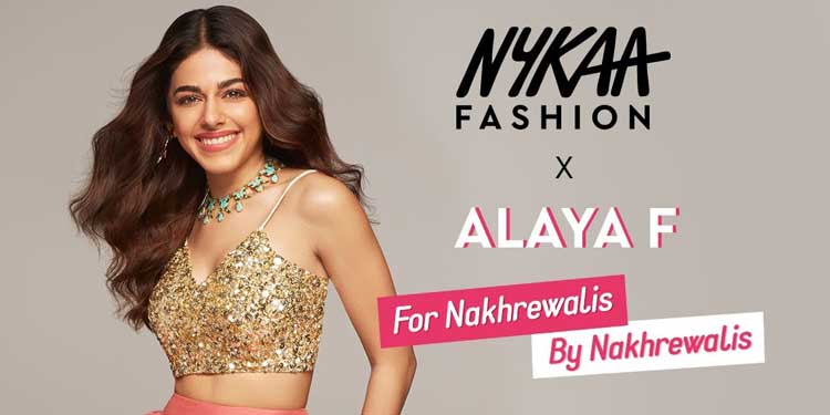 Nykaa Fashion announces Alaya F as the New Face of the Brand
