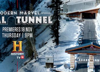 HistoryTV18 premieres its new documentary 'Modern Marvel: Atal Tunnel' on 18th November