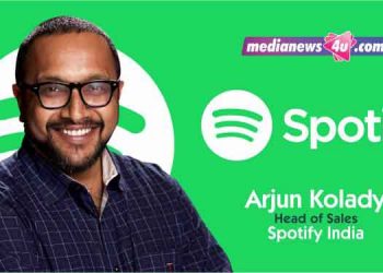 Spotify is ahead of most other audio streaming platforms in the market when it comes to consumption: Arjun Kolady