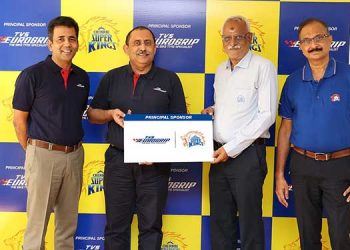 TVS Eurogrip becomes Principal Sponsor of Chennai Super Kings