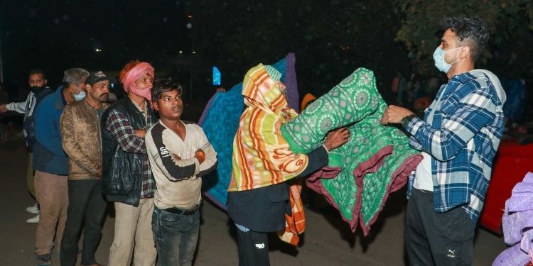 Dreamz Production House spreading warmth with blanket distribution drive on New Year