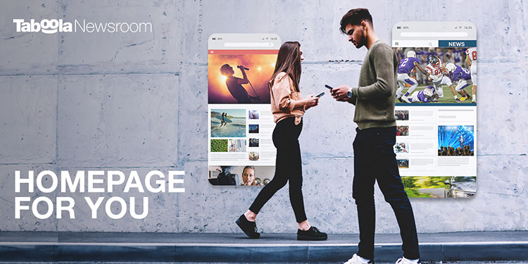 Taboola launches 'Homepage For You' AI tool for personalizing news homepages