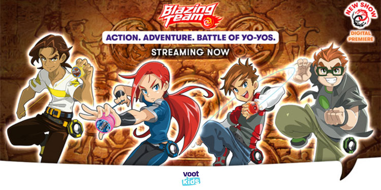 VOOT Kids brings action-adventure series Blazing Team: Masters of Yo Kwon  Do to India