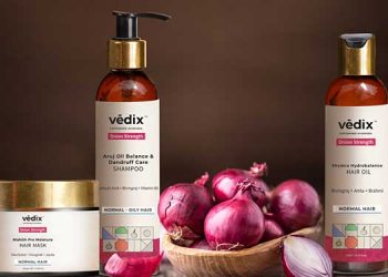 Vedix enters the onion-led Beauty market with complete hair care range