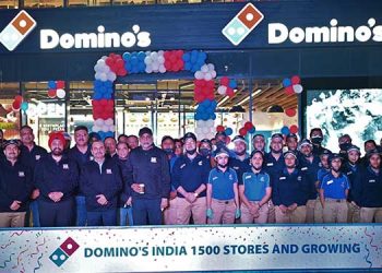 Domino’s Pizza opened its 1500th restaurant in India