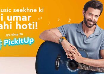 WhiteHat Jr promotes music learning for all ages through its new campaign #PickItUp with Hrithik Roshan