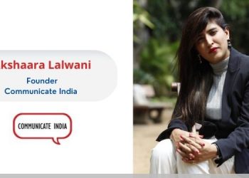 Akshaara Lalwani, Communicate India