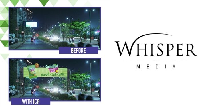 Center Fruit promotes new tennis ball shape gum through In-Content Advertising on TV