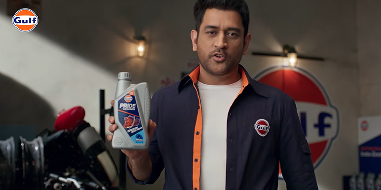 Ms Dhoni Forges South India Connect for Gulf Oil with a New Cricket Season Campaign