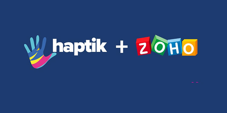 Haptik enters into a strategic partnership with Zoho SalesIQ