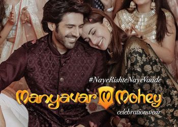 Kartik Aaryan turns up as a groom for Manyavar's 'Naye Rishte Naye Vaade' campaign