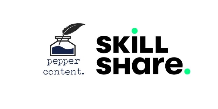 Pepper Content partners with Skillshare to help grow the creator economy