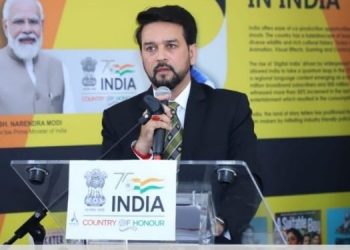 Sops for shooting and co-production of foreign films in India: Anurag Thakur at Cannes
