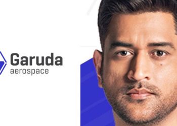 MS Dhoni roped in as Brand Ambassador and Shareholder in Garuda Aerospace