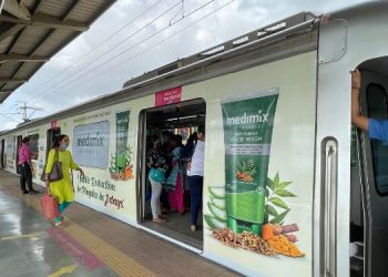 Medimix boards Mumbai Metro for Exclusive Branding