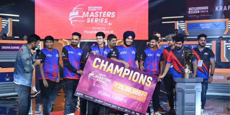 Global Esports wins Nodwin Gaming's televised BGMI Master Series Tournament 2022