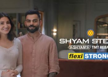 Shyam Steel launches its new TVC Campaign featuring Virat Kohli & Anushka Sharma