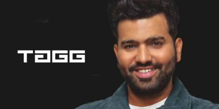 TAGG launches their print advertisements featuring Rohit Sharma