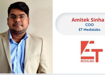 Amitek Sinha, COO, ET Medialabs