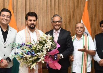 Anurag Thakur launches Bharat24, channel goes LIVE from 15th August