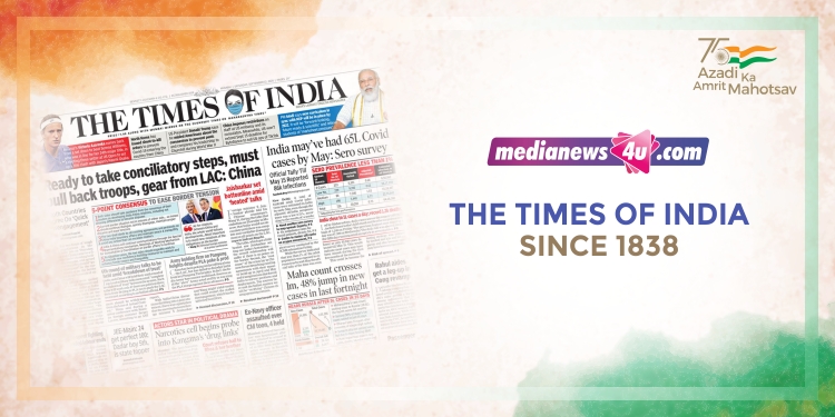 Newspapers that announced India’s freedom: The Times of India