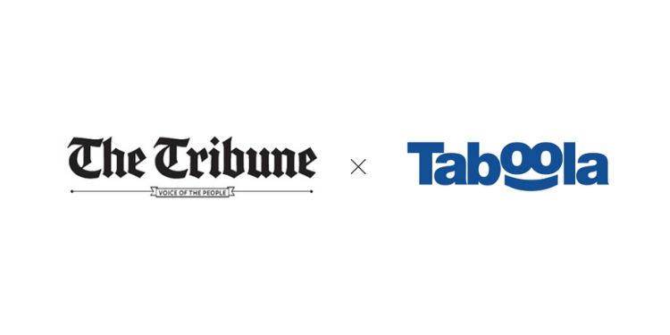 The Tribune inks two-year exclusive partnership with Taboola
