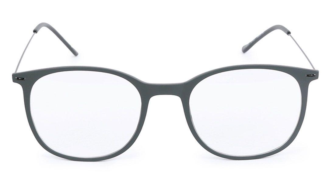 Grey Wayfarer Rimmed Eyeglasses