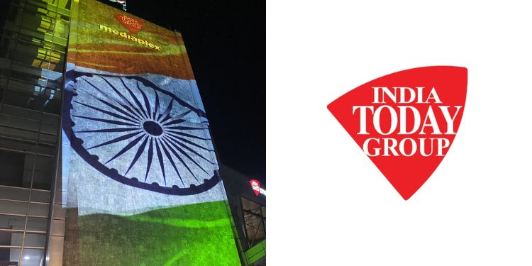 ‘Har Ghar Tiranga’ campaign: India Today office glitters with tricolor