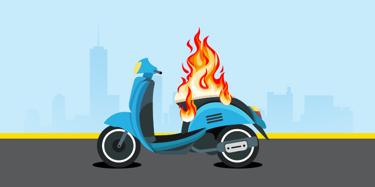 Will fatal mishaps stall electric two-wheeler takeoff?
