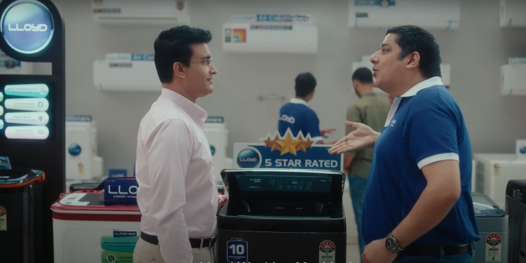 Lloyd Launches a new campaign with cricketer Sourav Ganguly for West Bengal