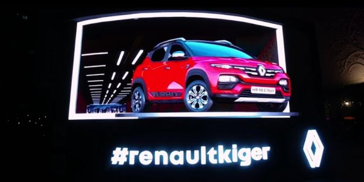 OMD India and Renault create 3D anamorphic campaign for Renault Kiger
