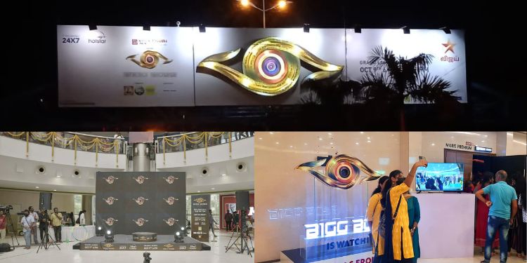 Star Vijay promotes Bigg Boss Tamil season 6 with on-ground activations