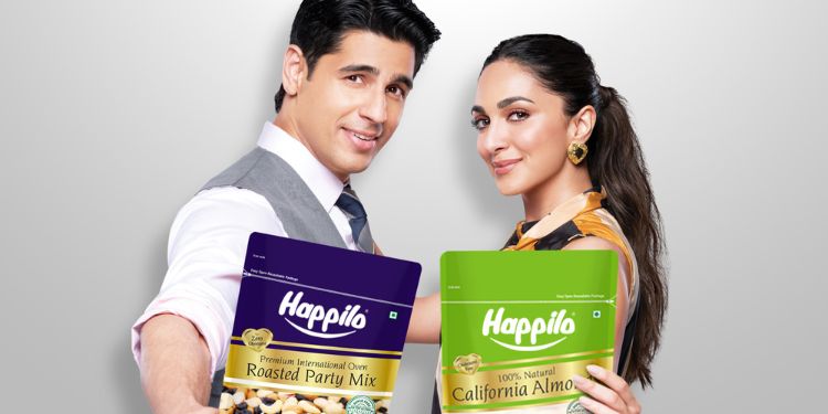 Happilo onboards Sidharth Malhotra and Kiara Advani as brand ambassadors