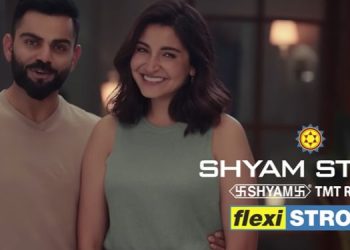 Shyam Steel launches new TVC campaign featuring Virat Kohli and Anushka Sharma