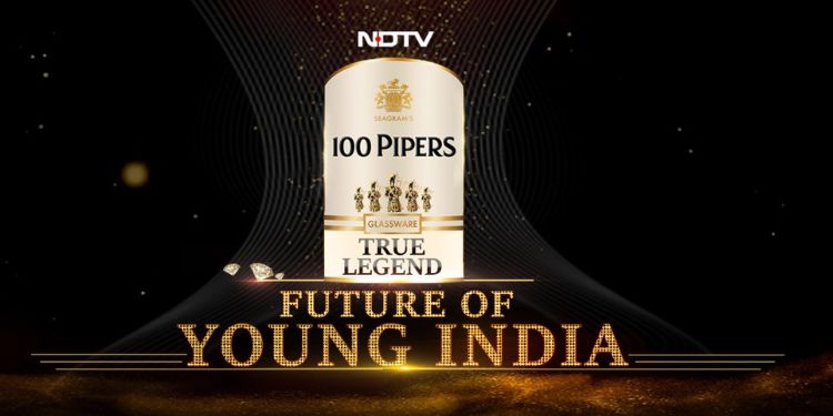 NDTV and 100 Pipers Glassware celebrate 'True Legends: The Future of Young India'