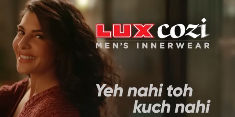 Lux Industries breaks the gender stereotype by associating with woman celebrity Jacqueline Fernandez to promote products of Lux Cozi
