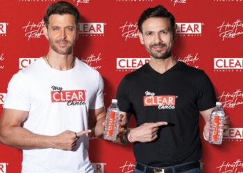 Clear Premium Water ropes in Hrithik Roshan as brand ambassador